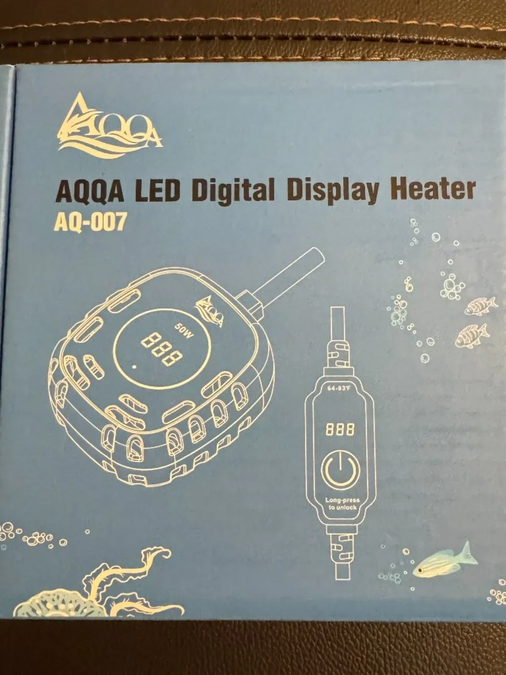 AQQA LED Digital Display Aquarium Heater AQ-007 100W